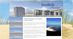 Desktop Screenshot of nordlicht-amrum.de
